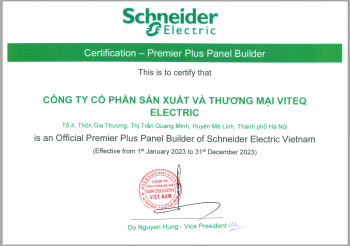 Đơn vị sản xuất tủ điện cấp một Schneider